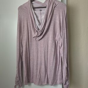 Market and spruce comfy hoodie with tie sleeves